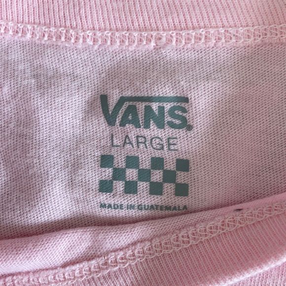 Pink vans logo t-shirt - Picture 2 of 3